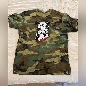 Supreme Camo tshirt